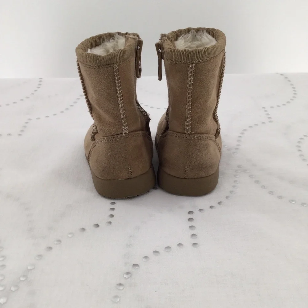 Toddler baby faux suede faux fur‎ Ugg like boots